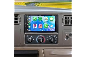 Car Radio Stereo Head Unit for Ford F250 F-350 1999-2004 Android 13 Wireless Wired for Carplay/Android Auto GPS Navigation 2+