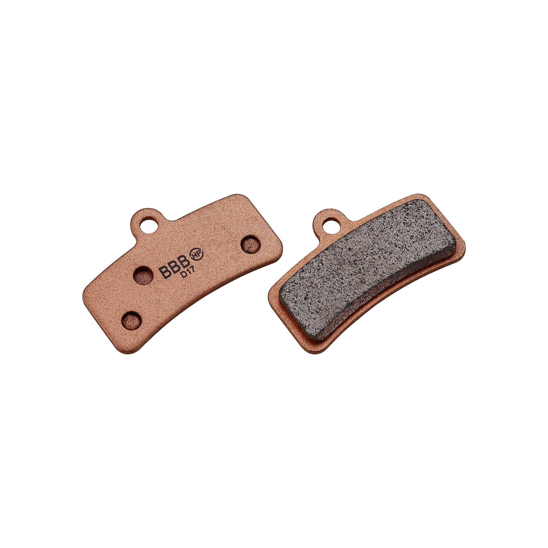BBB Cycling Bike Disc Brake Pads 1x Pair of Durable Bicycle Disc Brake Pad Sintered MTB and Road Bike Compatible with Shimano Tektro and Bengal Systems DiscStop High Performance Sintered BBS-55S