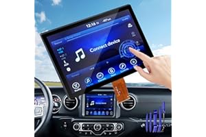 YITRUST 2025 New 8.4" UConnect 4C UAQ Screen Radio Navigation, Chip Upgrade Gel-Free, Replacement Compatible Fit for Dodge RAM Jeep Chrysler 2017-2021 Replace OEM # LA084X01(SL)(02) with Mounting Tool