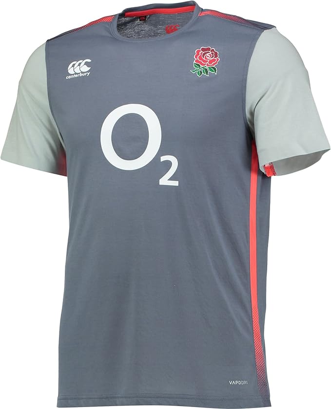 England Rugby RFU Elite Training Tee Grey Clothing