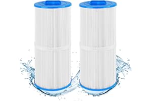 BZTT 6CH-960 Spa Filter Replacement Jacuzzi Filter J-300, J400, 14081, 6000-383A, FC-2800, 6540-476, 6540-383, PJW60TL-F2S, 14081, 6000-383A Hot Tub Filter with Closed Handle (Not be Removed) 2 Pack
