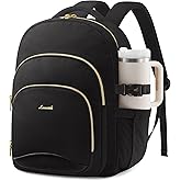 LOVEVOOK Laptop Backpack for Women, 15.6-Inch Work Backpack, Back to School Bookbag for College Student Teen Girls, Casual Personal Item Travel Bag Business Computer Daypack for Teacher Nurse, Gift