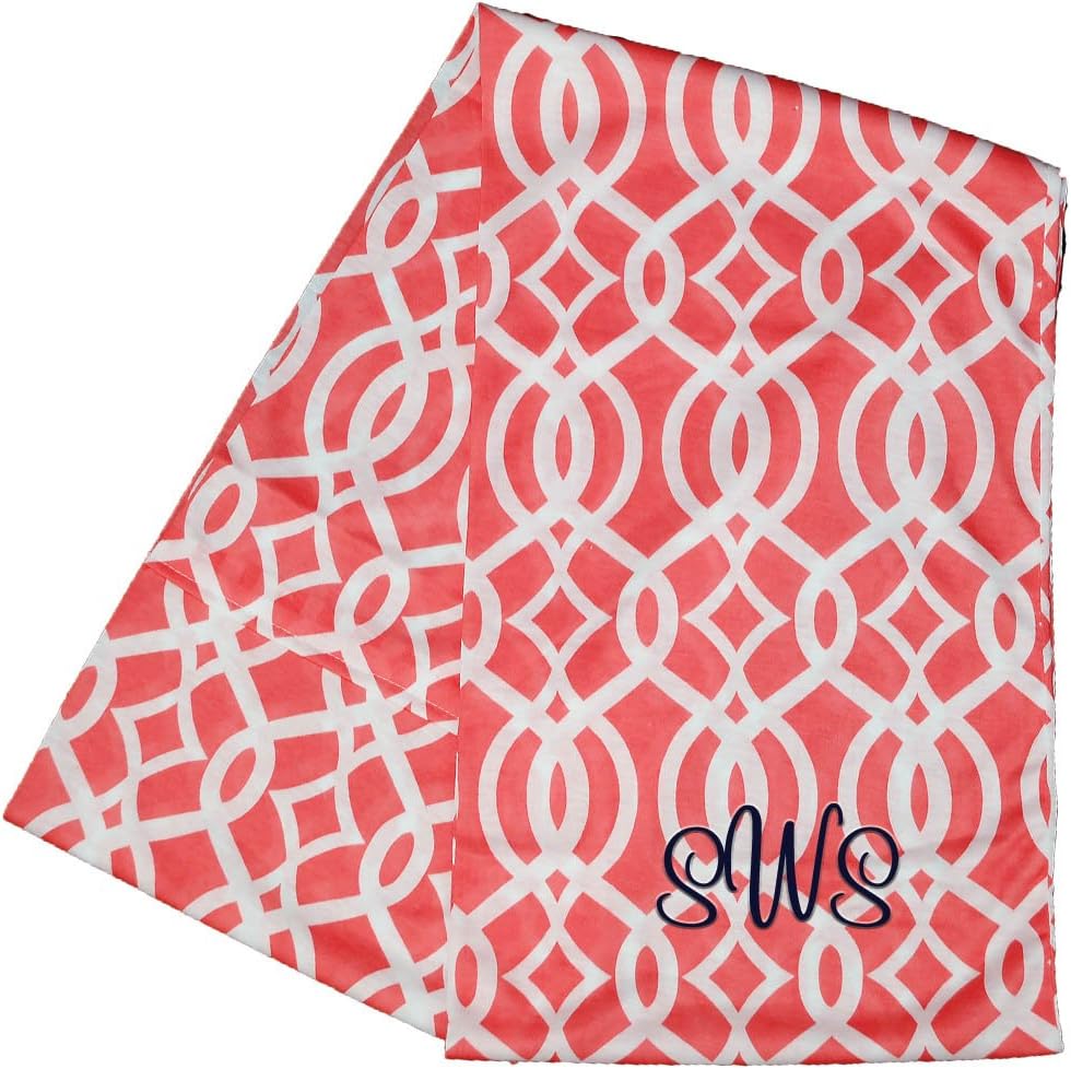 Personalized Vine Infinity Winter Scarf