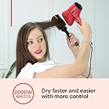 Revlon Airflow Control Dryer 2000W Compact with Rotating Built-in Concentrator view 5