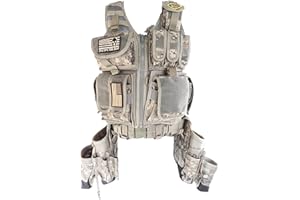 SPEC OPS TOOL GEAR SOTG Charlie Tactical Tool Vest with Tools Pouches, Lightweight & Durable Construction Vest with Weight Dispersal Technology for Construction Work, Framers, Electricians, Carpenters