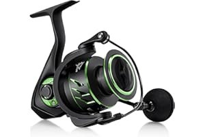 Piscifun Viper X Spinning Reel - 5.2:1 High Speed Spinning Fishing Reel, 10+1BB, Lightweight Ultra Smooth Fishing Reel, Carbo