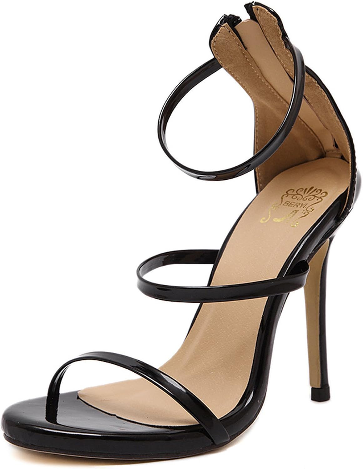 red lace up heels amazon