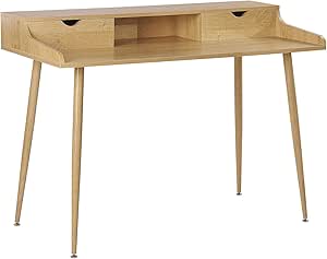 Beliani Escritorio Madera Clara 120x60 cm Lenora: Amazon.es: Hogar