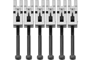 Musiclily Pro 10.8mm Guitar Double Locking Bridge Locked Saddles Set for Floyd Rose Original/Speical Tremolo System, Chrome