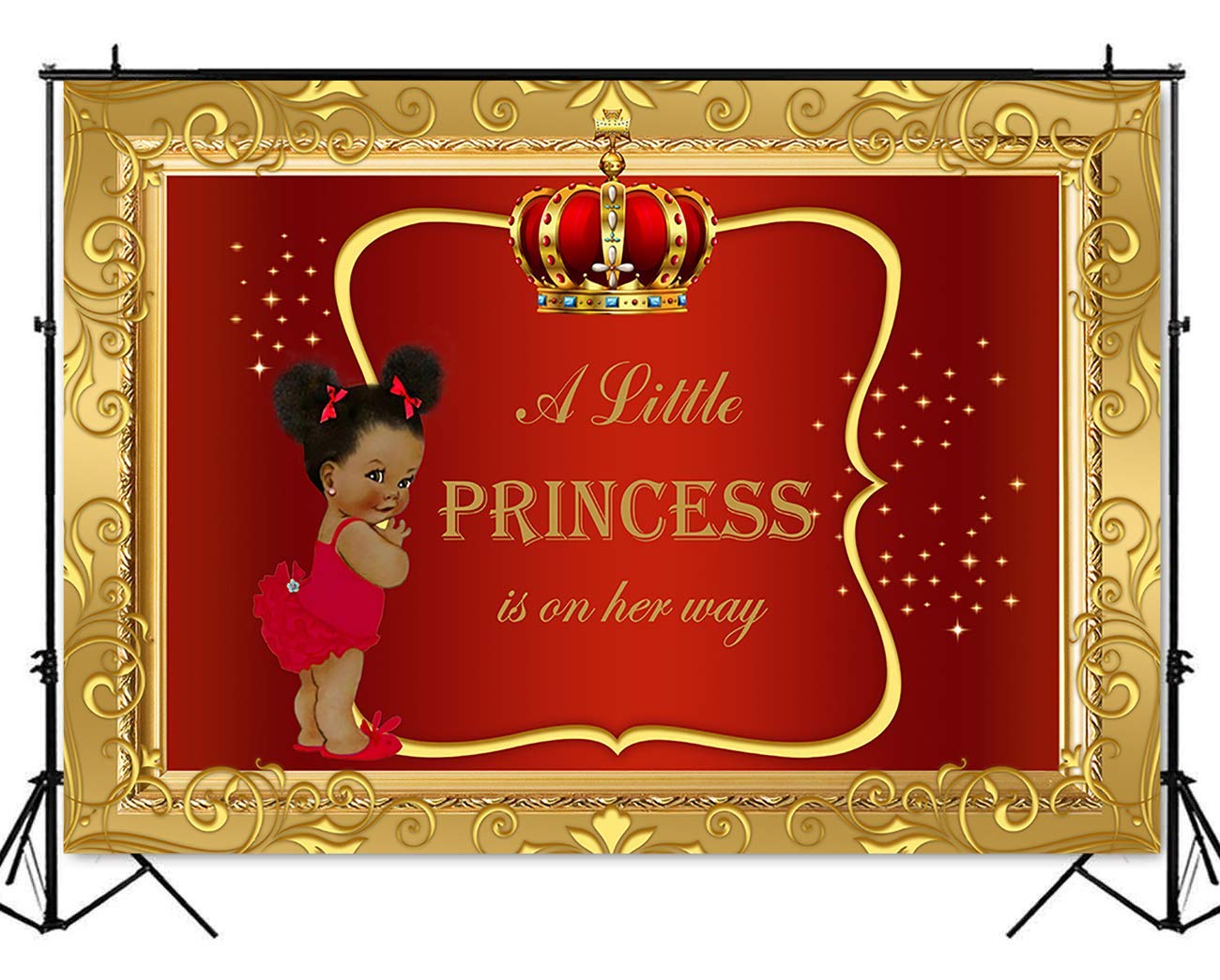Mehofoto Royal Baby Shower Back Little Girl Princess Amazon In