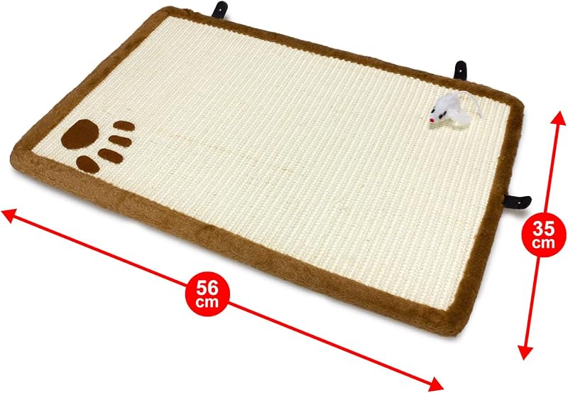 Griffoir tapis - Affiler des ongles de chat - 56 x 36 cm
