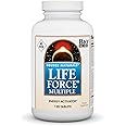 Source Naturals Life Force Multiple Iron Free Daily Multivitamin High Potency Essential Vitamins, Minerals, Antioxidants & Nutrients - Energy & Immune Boost - 120 Tablets