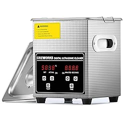 CREWORKS Professional Jewelry Cleaning Machine, 2L