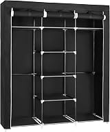 Songmics Folding Wardrobe Beige Fabric Closet 175 x 150 x 45 cm RYG12M view 1