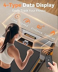 Walking Pad Treadmill, BestGod Incline Under Desk