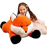 IKASA Giant Fox Stuffed Animal Plush Toy, 30 inches Large Big Jumbo Soft Toys for Kids Girls Boys Girlfriend
