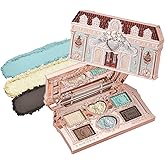 Flower Knows The Sweetie Bear Collection 6-Color Makeup Palette,Green Face Makeup Palette with 4 Matte + 2 Shimmer Shades,Blendable Smooth Cute Make Up,0.23 Oz(03 Mint Chocolate)