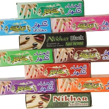 Amazon Com Simplemente Islam Nikhar Nail Henna Tubo Verde Clothing