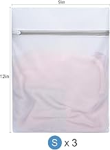 BAGAIL Mesh Laundry Bags Set Delicate Wash Delicates Bra Hosiery Underwear view 2