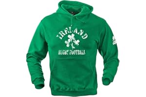 RUGBY IMPORTS Ireland Rugby Logo Hoodie - Kelly Green