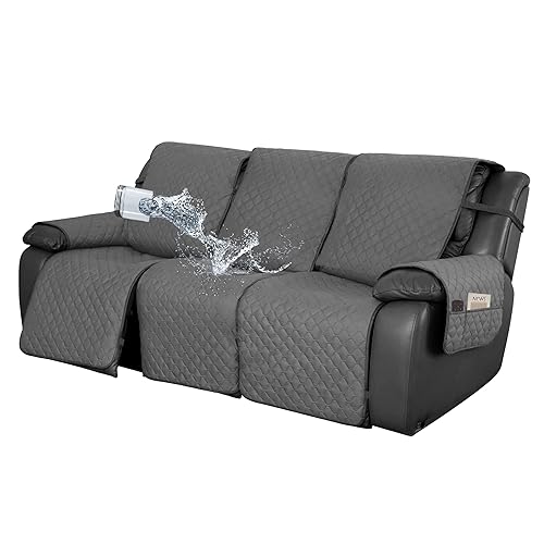 Easy-Going Waterproof Recliner Sofa Cover with Pocket, 1-Piece