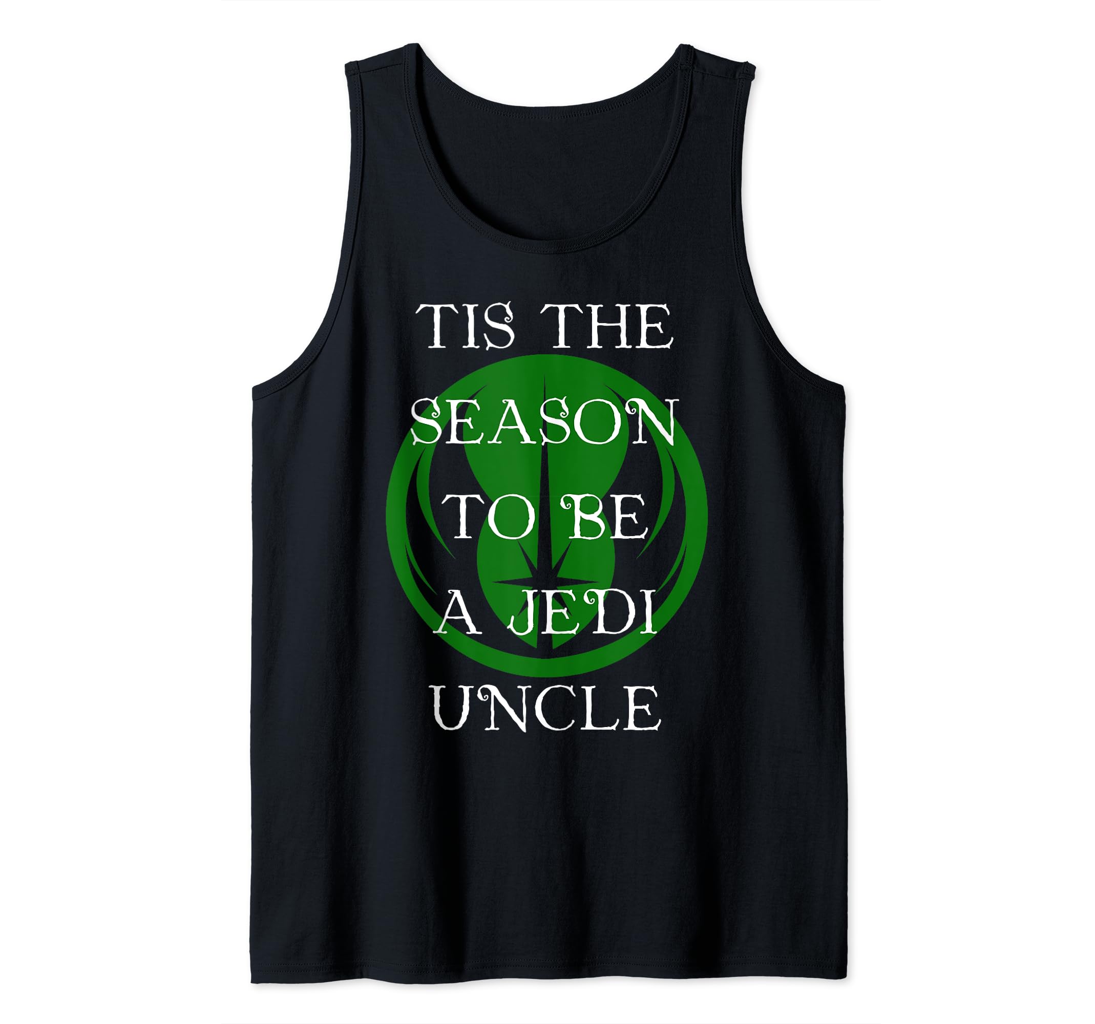 Star Wars Season To Be A Jedi Uncle Christmas Tank Top