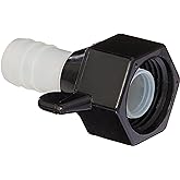 SHURFLO (244-2926 1/2" x 14 NPT x 1/2" Barb Straight Wingnut Swivel Adapter
