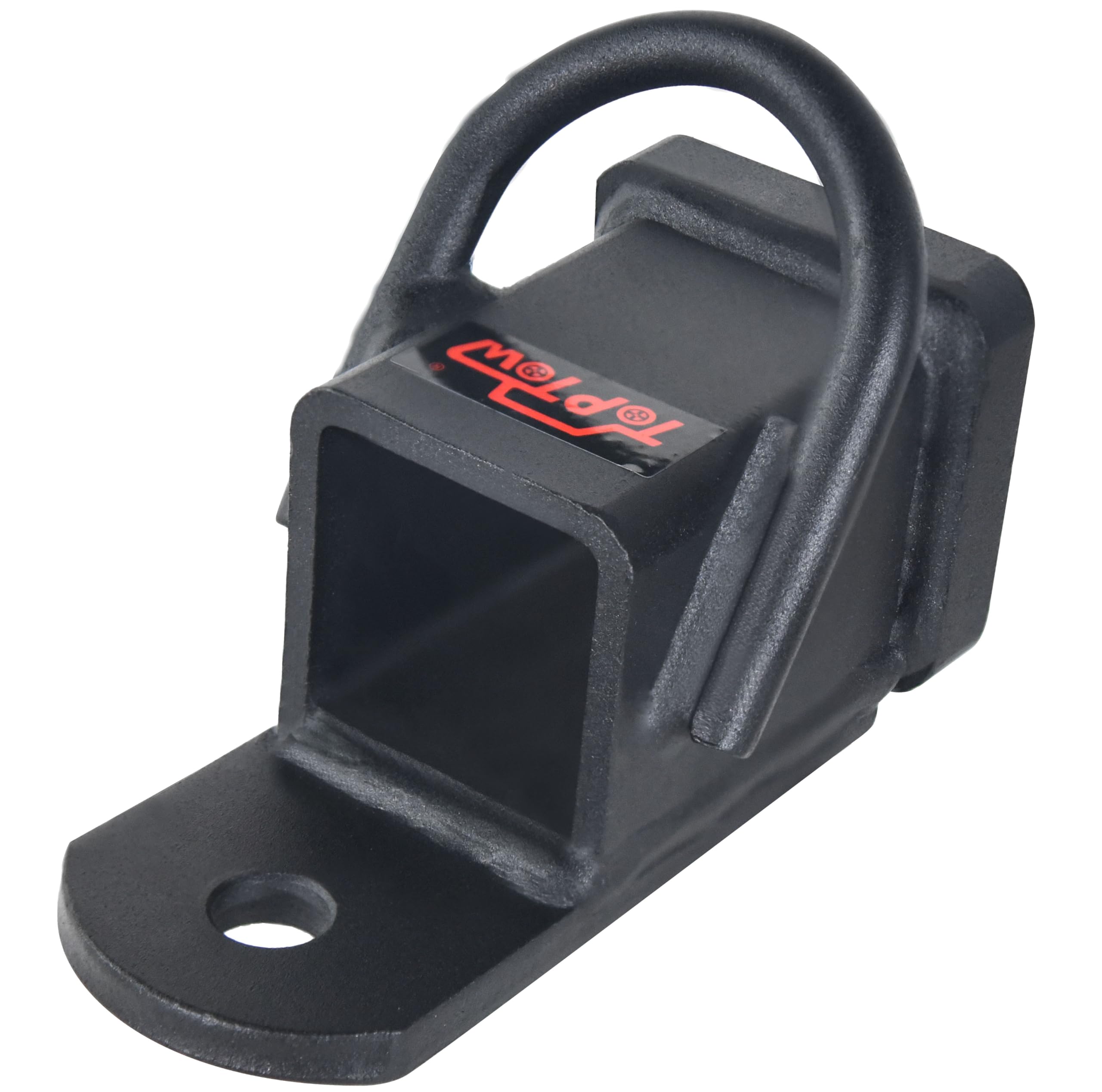 Photo 1 of TOPTOW 63807 Bolt-on ATV/UTV Trailer Hitch Receiver Adapter for 2 inch Receivers?5/8 inch Bolt Kit