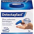 Detectaplast Smart Bandaid Waterproof, self-Adhesive Dressing for Wounds and strains, sterile Bandaid roll for Food handling, 0,98 x 177 inches, 3pcs.