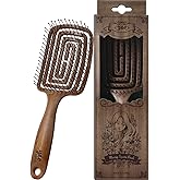 Yao Vented Wet Brush – Curly Scalp Hair Brush for Curly Thin Long Short Dry Wavy Wet Hair with Flexible Design for men, women, and kids