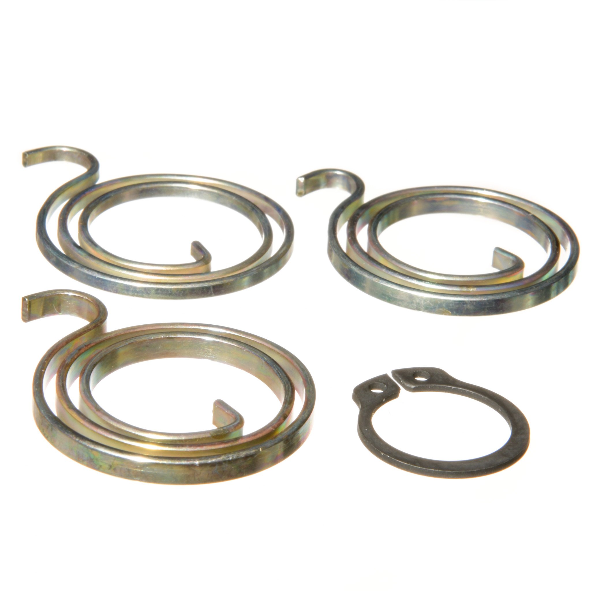 Northern DIY Door Handle Spring Assortment (3 Types of 2.5 Turn coils Plus 6 circlips)