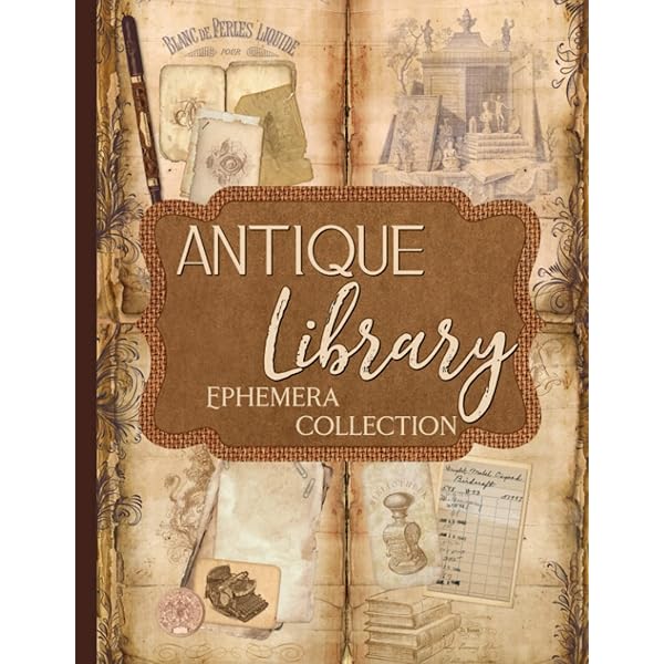 Vintage Library Ephemera Collection: Over 200 Designs for