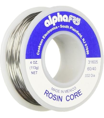 SRA　60×40×40 Alpha Fry AM31604 60/40 Electrical Rosin Core Solder