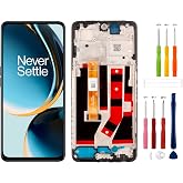 SwarKing LCD Display Replacement Compatible with 1+Nord CE 3 LITE 5G（with Frame） Touch Screen Digitizer Assembly with Repair Tools-6.72inch
