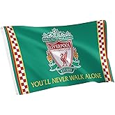 Desert Cactus Liverpool FC Flag Football Club Soccer 100% Polyester Indoor Outdoor 3x5 feet Flags (Flag N)