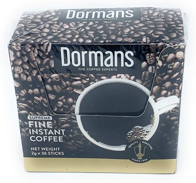 Dormans Coffee Supreme Instant Coffee 2G X 36 Serves Amazon.co.uk Grocery