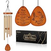 SteadStyle Memorial Gifts for Loss of Mom- Memorial Wind Chimes, Sympathy Gifts for Loss of Mom, Bereavement Gifts for Loss of Mother