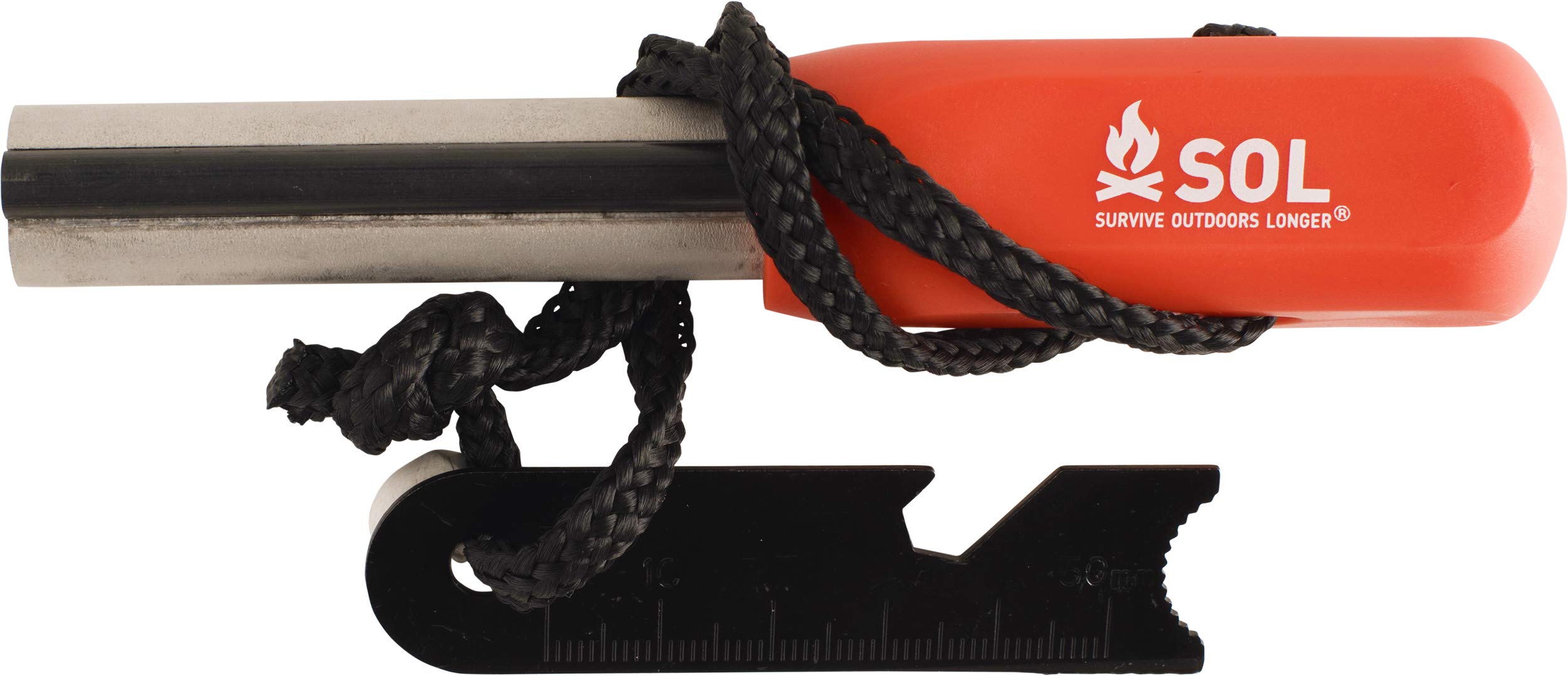 Adventure Medical kits Fire Starting Tool Magnesium & Flint Scraper Seamlessly Start more than 100 Fires Integrated bottle opener Works in all weather conditions.