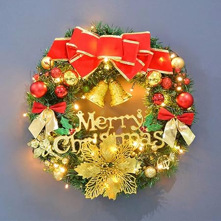 Ghirlanda Di Natale 50cm Decorazioni Natalizie Ghirlanda