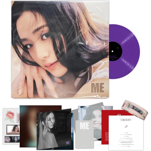 JISOO FIRST SINGLE ME VINYL LP LIMITED EDITION - Amazon.com Music