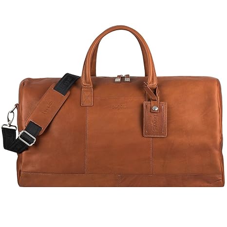 bugatti Sartoria Reisetasche Cognac