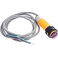 NOYITO E3F-DS30P1 Diffuse Reflection Infrared Obstacle Avoidance Sensor Induction Distance 30cm Adjustable 6-36V Proximity Switch Proximity Sensors - PNP NO