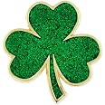 St. Patrick's Day Lapel Pin Set - 9 Gold Plated Irish Pins | Shamrock, Pot Of Gold & More | Gift For Men & Women - View #12