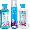Vital Luxury Bath & Body Care Gift Set - Home Spa Set with Body Lotion, Shower Gel and Fragrance Mist (City of Love)