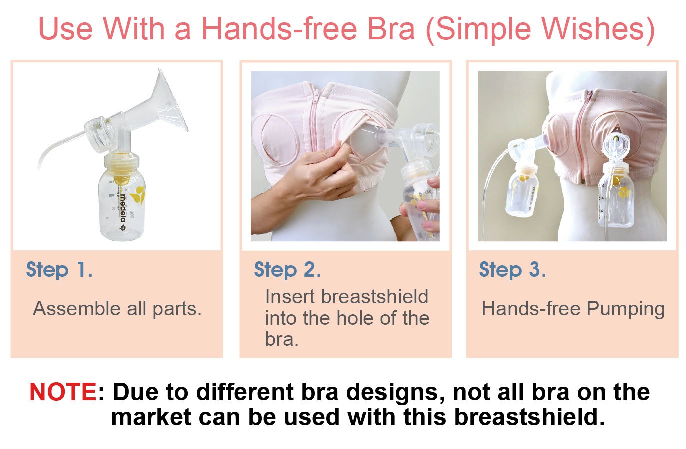 21 mm 2xOnePiece Small Breastshield w/ Valve and Membrane for Medela
