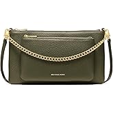 Michael Kors womens Jet Set Medium Pocket Convertible Crossbody Bag