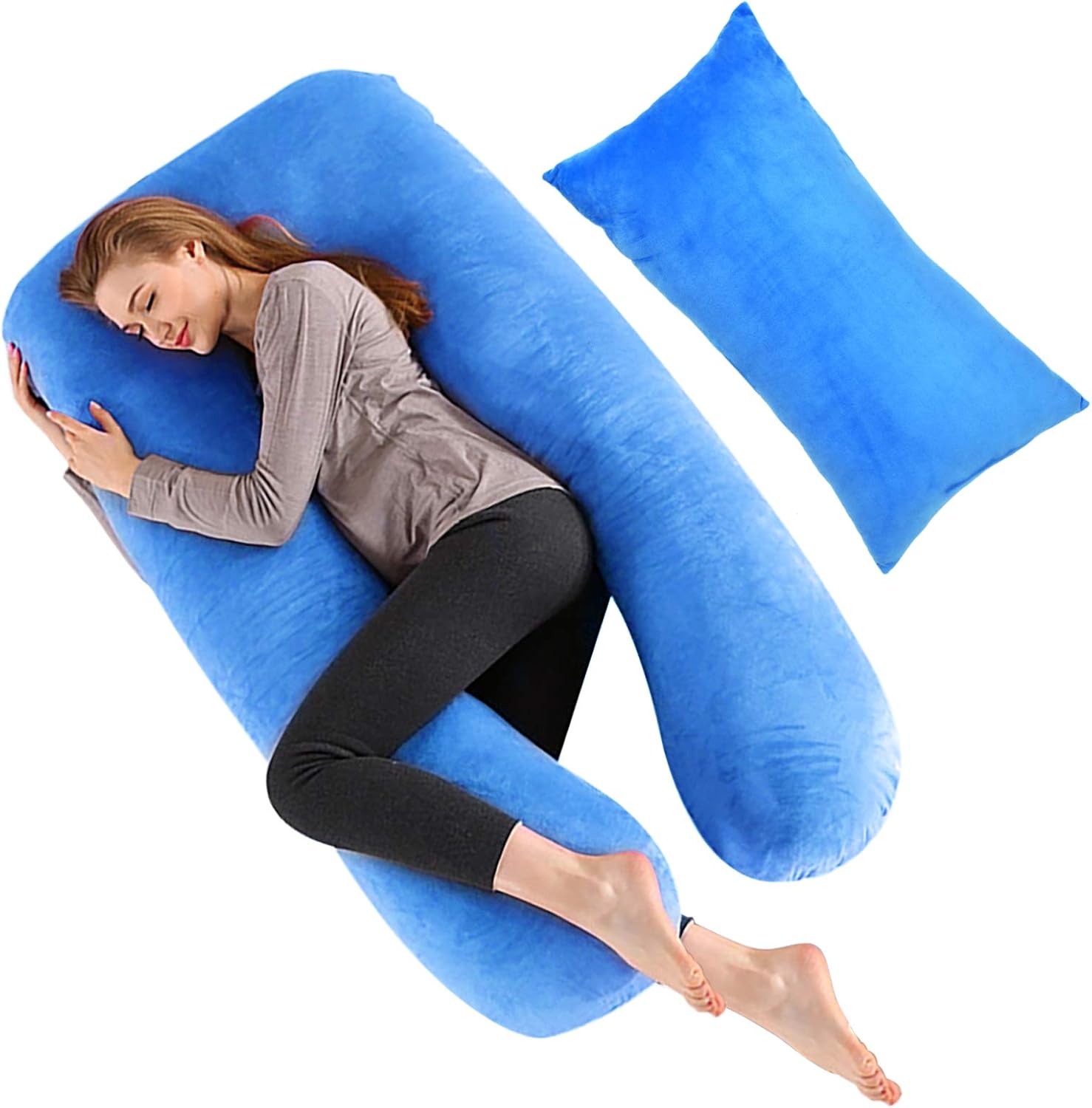 MANDZIXIN Pregnancy Pillow, Maternity Body Pillow with