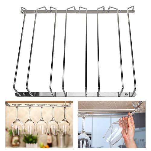 IKEA GRUNDTAL Wine glass rack, stainless steel Amazon.co.uk Kitchen & Home