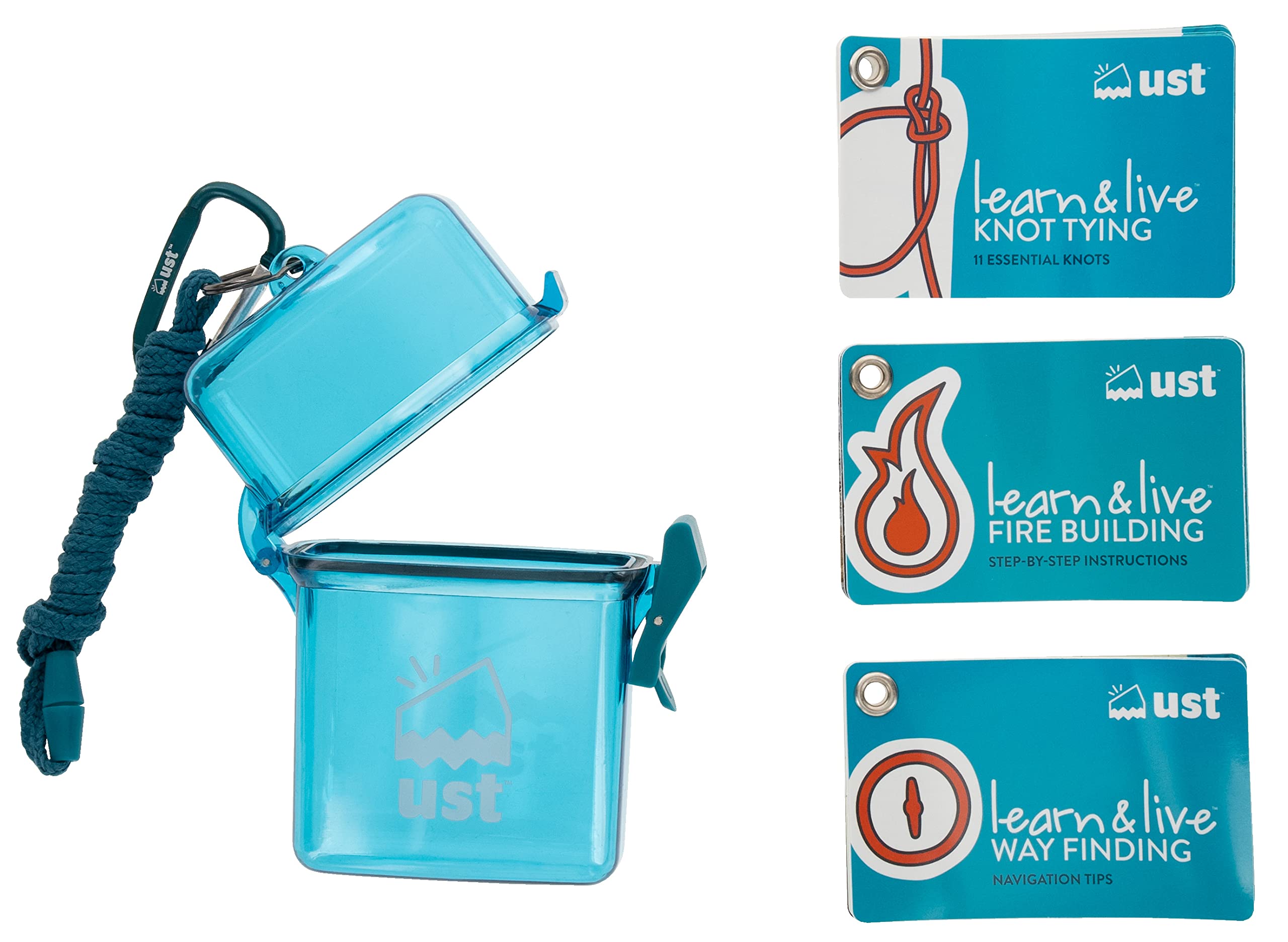 UST 4014163-SSI UST Learn & Live Cards - Outdoor Skills Set - multi, N/A