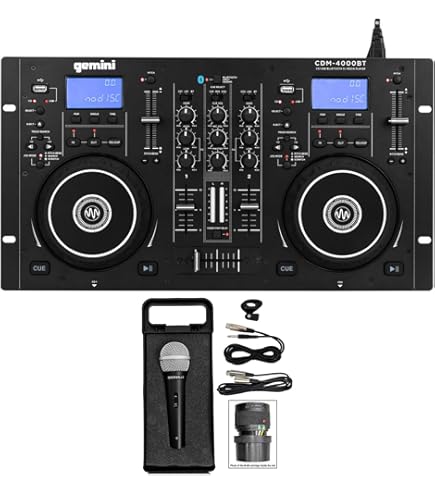 Amazon.com: Gemini CDX-2250i Pro DJ Dual Two Deck Rack Mount CD